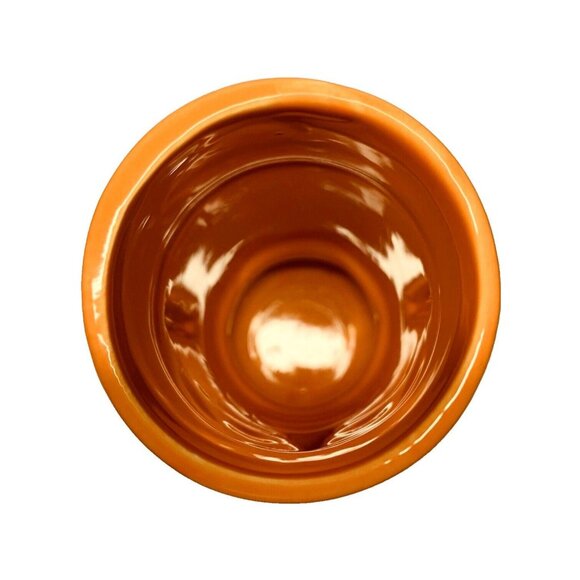 Tiki Mug Light Orange Unbranded 7" x 2.5" EUC - Picture 6 of 7